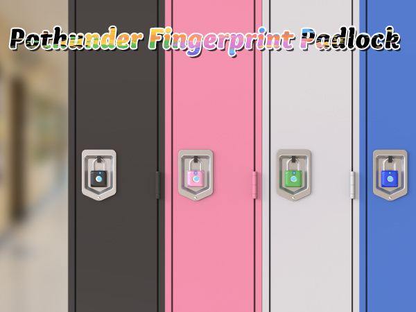 Pothunder Fingerprint Padlock