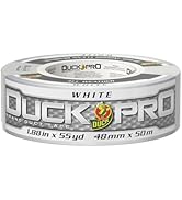 Duck Pro Heavy Duty Duct Tape for Long Lasting Repairs, 2" Wide (1.88 in x 55 Yds) Performance Gr...