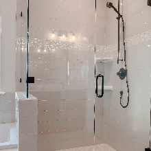 a shower