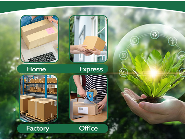 Suitable for a range of uses including shipping boxes, express parcels, office documents and so on.