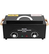 QUTUNI High Temperature Metal Tool Cleaning Box, 1.5L Dry Heat Box with Adjustable Temperature an...