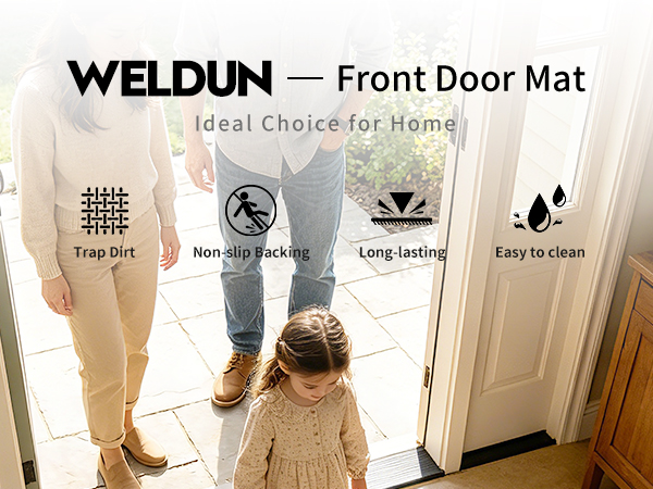Heavy Duty Waterproof Rubber Doormat