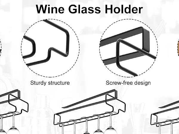 wine glass holder