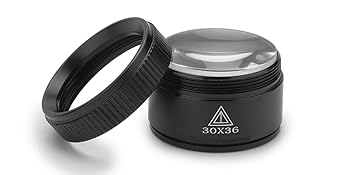 Mini Desk Magnifier Loop for Jeweler Coins Maps Antiques Magazines Electronics