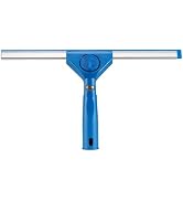 Multi-Purpose 13.5" Window Squeegee with 7" Handle, Rotating Window Cleaner for Glass, Shower Doo...
