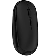 WUDEMWWFE Small Wireless Mouse, Slim Mini Mouse, Portable Computer Mice with USB Receiver, Quiet ...