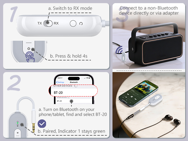 Bluetooth Transmitter for TV