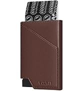 VULKIT Pop up Card Wallet RFID Blocking Slim Aluminum Metal Bank Card Holder Case with Business M...