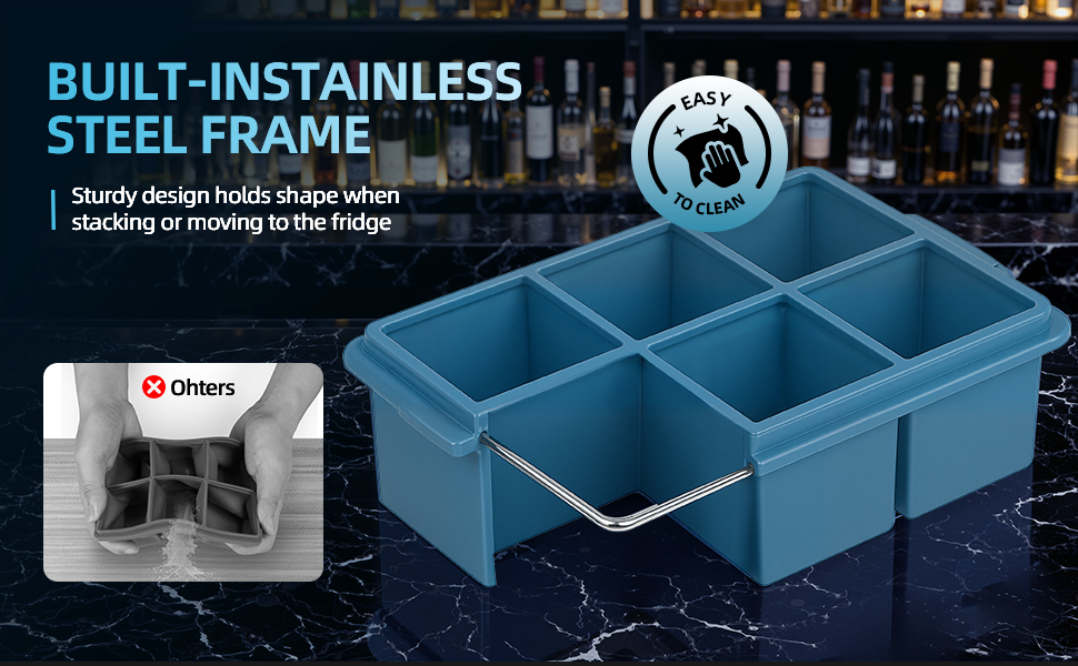 Large Silicone Ice Cube Tray
