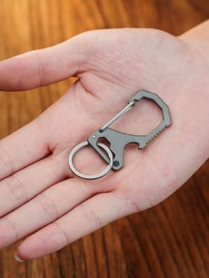 CARABINER WITH BOTTLE OPENER