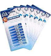 Triple Bristle Dental Picks | Interdental Toothpicks | Safely Removes Food Debris & Stimulates Gu...