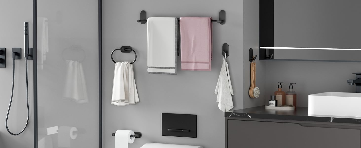 Adhesive Towel Hooks