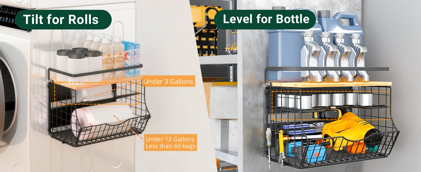 Magnetic shelf for fridge magnetic spice rack magnetic basket offer smart refrigerator organization