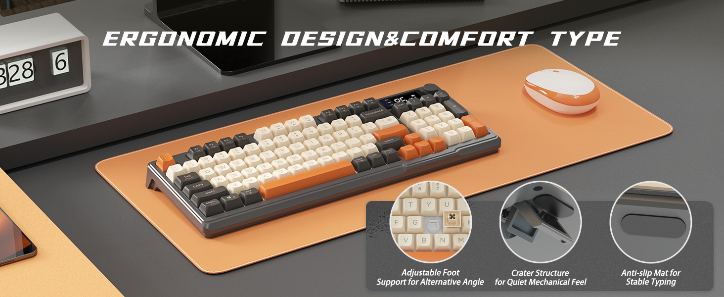 T96 Wireless Gaming Keyboard and Mouse