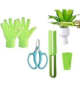 WneFu Choiziic Plant leaf cleaning kit, including microfiber dust glove x 2pcs, leaf clip x 1pc, ...
