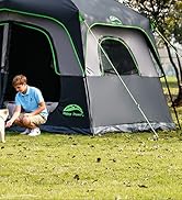 NEW ARRIVALS 6 PERSON BLACKOUT CAMPING TENT