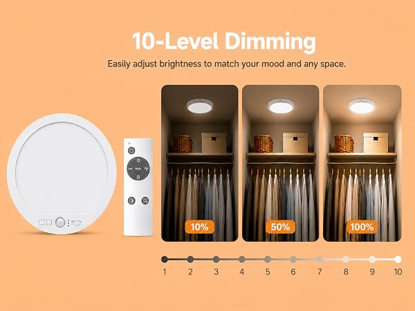 10-Level Dimming