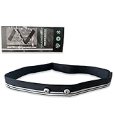 LUCKY BIG NINE Heart Rate Monitor Replacement Strap Compatible with Polar Garmin Tickr Wahoo Coos...