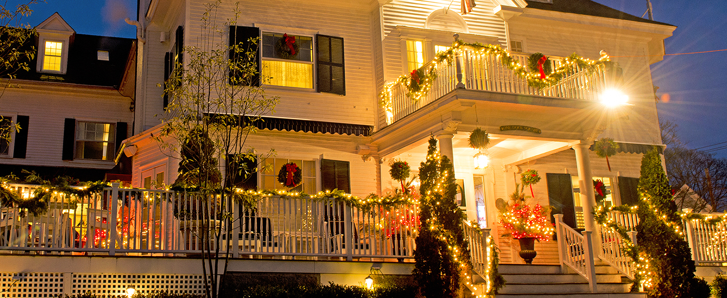 solar christmas lights outdoor waterproof