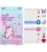 BioSwiss Mosquito Repellent Patches, Bug Patch Stickers for Kids and Adults, Fun Shapes, Natural ...