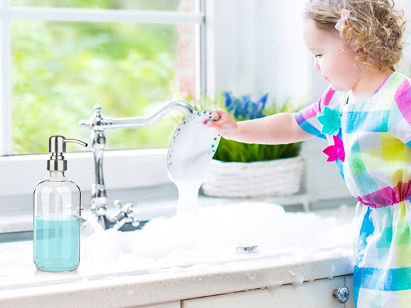 Countertop soap dispenser