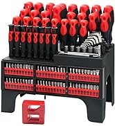 BeHappy Precision Screwdriver Set, 130 in 1 bits Repair Tool Kit, Electronics Magnetic Screwdrive...