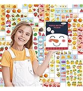 85 Sheets Scratch and Sniff Stickers,HORIECHALY 17 Kinds of scents as Rewards, Christmas Gifts, D...