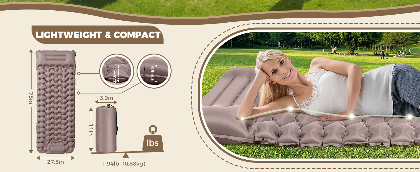 sleeping pad for camping
