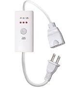 HNB Auto Off Timer, Lenth 30cm (12inch) for Indoor Small Appliances, Electric Oil Melt Warmer Wax...