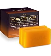 VALITIC Kojic Acid Soap for Hyperpigmentation - with Glutathione, Collagen & Vitamin C - Advanced...