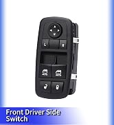 Front Drive Side Power Window Master Control Switch Compatible with Dodge 2015-2022 Challenger Re...