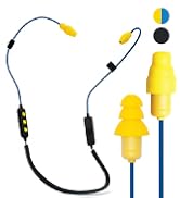 Plugfones Liberate 2.0 Wireless Bluetooth in-Ear Earplug Earbuds- 29NRR Noise Reduction Headphone...