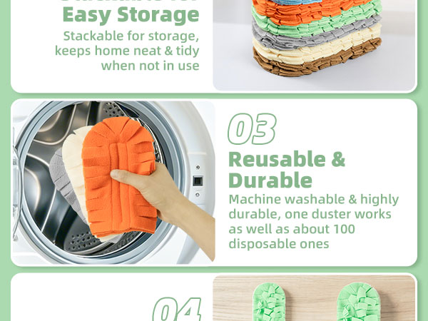 Reusable Swiffer Duster Pads