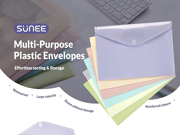 plastic envelopes