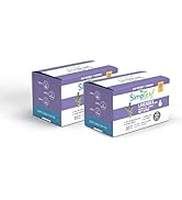 Simpleaf Flushable Lavender Single Pack Wet Wipes | Paraben & Alcohol Free | Hypoallergenic & Saf...