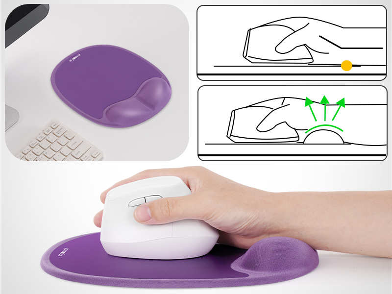 ergonomic mouse pad