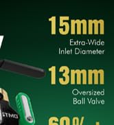 RESTMO 2 Way Garden Hose Splitter Heavy Duty Full Metal Body, Full Flow Design with Oversized Bal...
