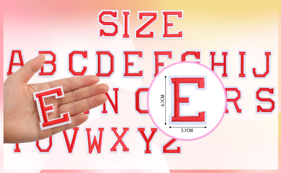 Iron on Letters