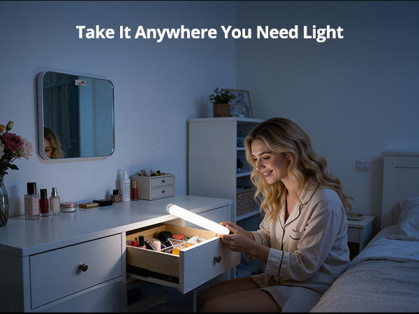 vanity lights stick on