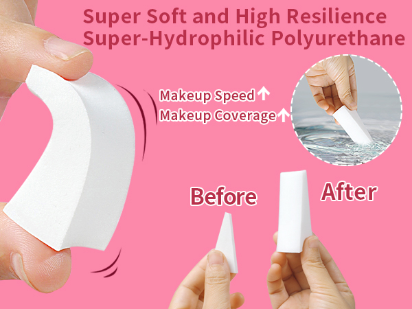 Super Soft and High Resilience,Super-Hydrophilic Polyurethane
