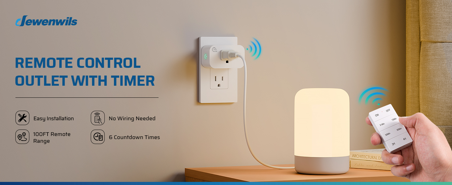 remote control outlet timer