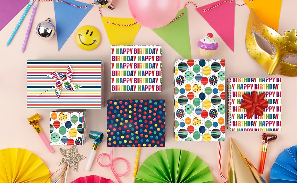 birthday gift wrap