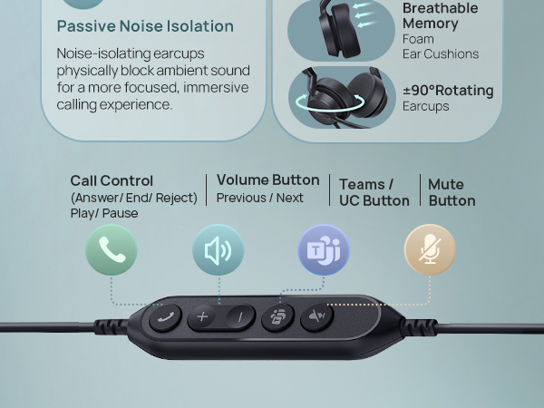 corded headphones with mic