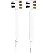 Deep Gas Stove Brass Wire Brushes, 4-in-1 Gas Stove Cleaning Brush Kitchen Scrubber Brush with St...