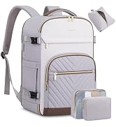 LOVEVOOK Travel Backpack for Women,40L Carry On Backpack for Airplanes,17.3 Inch Laptop Personal ...