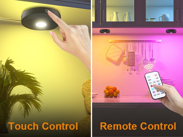 under cabinet light wireless with remote