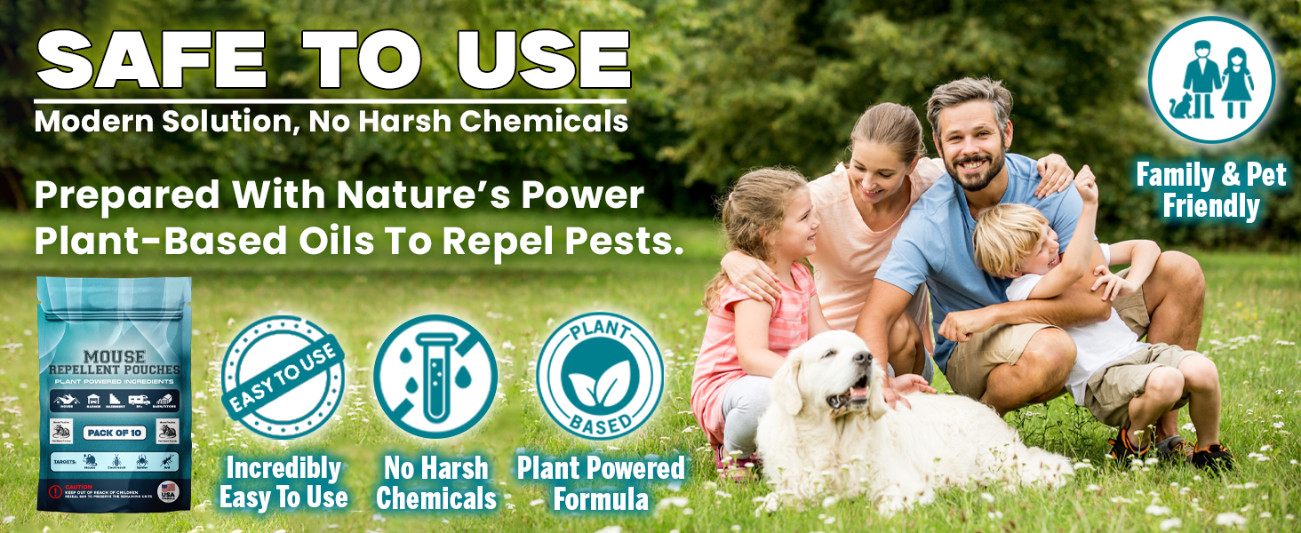 Mouse Repellent Pouches