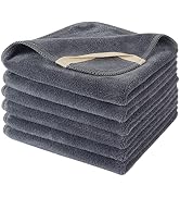 SINLAND Microfiber Facial Cloths Fast Drying Washcloth Absorbent Face Wash Cloth Soft Makeup Remo...