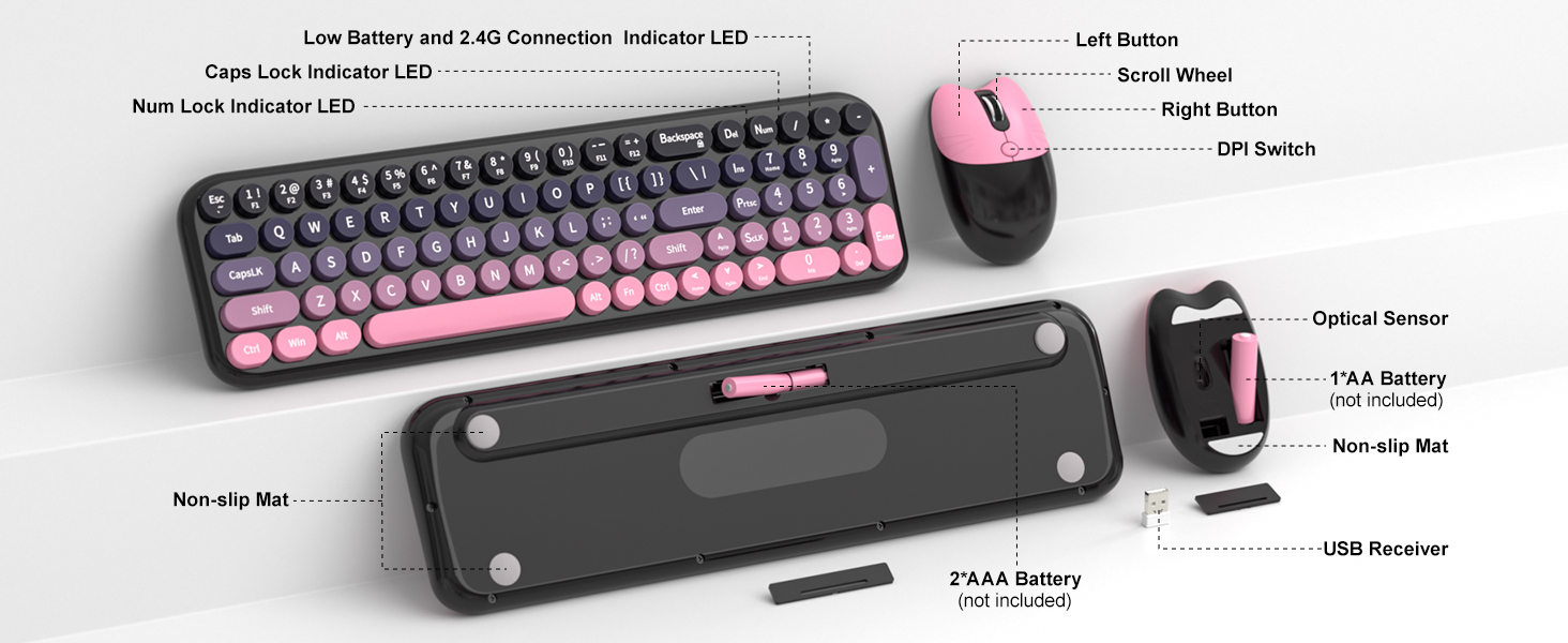 mouse and keyboard combo