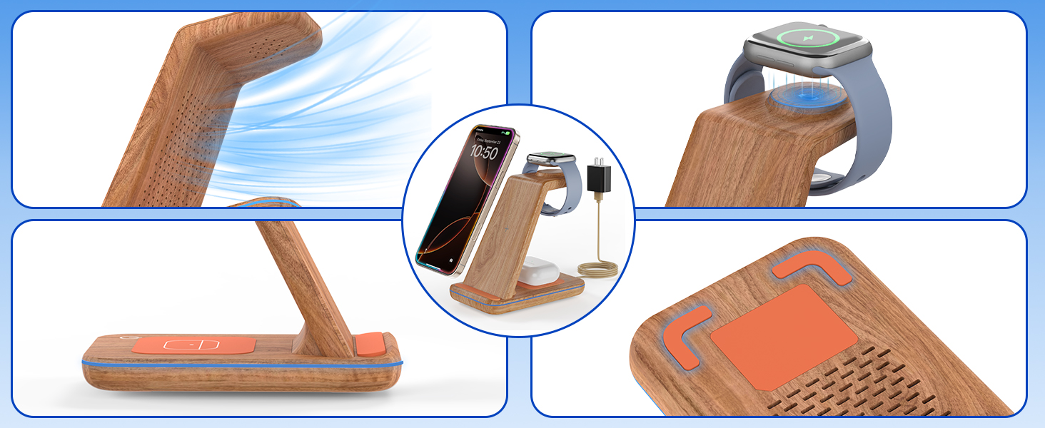 apple watch charger dock